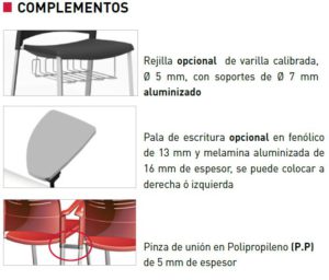 Actiu Spacio acabados Actiu Spacio acabados opcionales